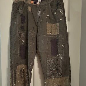 Magnolia Pearl Quilted Miners Pant in Crow